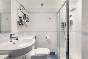 Downstairs shower room- click for photo gallery